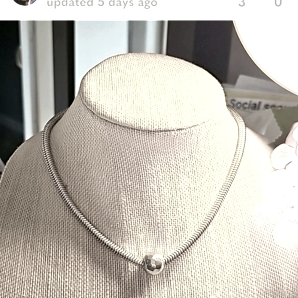 Silpada N2416  Sterling Silver Snake Chain  CHIC Necklace